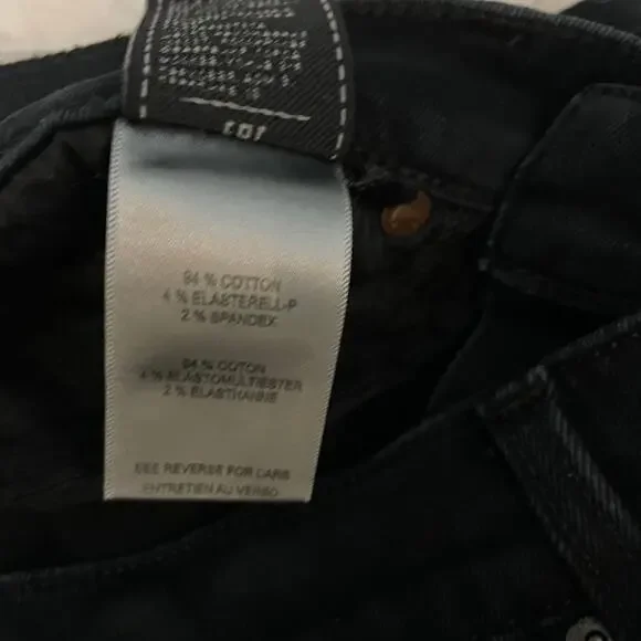 REVOLVE 7 For All Mankind Step Hem Skinny Jeans in Washed Overdye Black Size 27